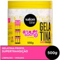 Gelatina Capilar Salon Line To de Cacho Transição Capilar 550g