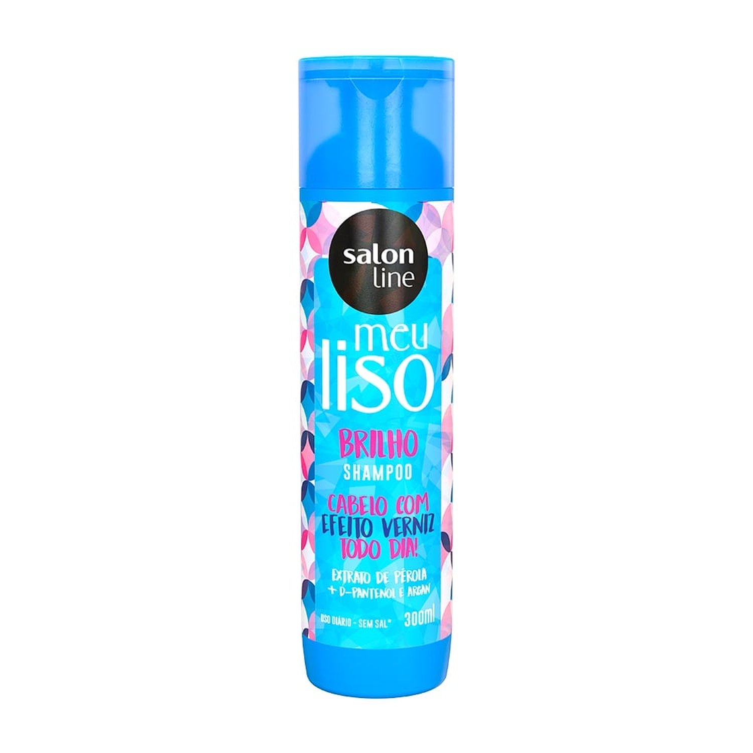 Shampoo Meu Liso Brilhante 300ml - Salon Line