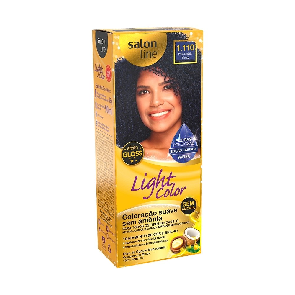 Tintura Salon Line Light Color 1.110 Turbalina