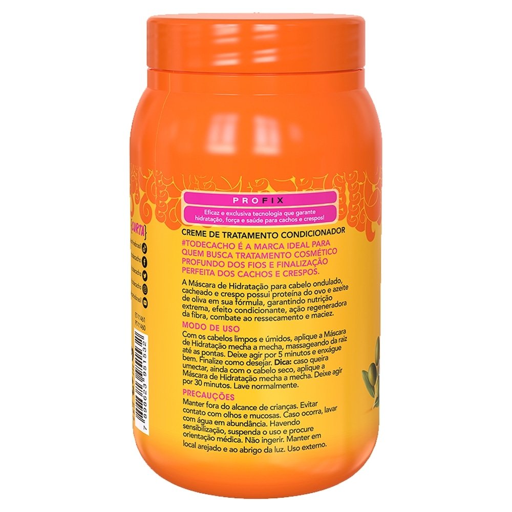 Máscara Hidratação Salon Line Nutrição Power To De Cachos 500g
