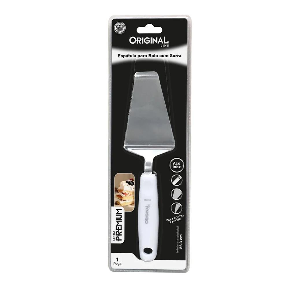 Espatula Para Bolo Com Serra Premium Sl0393