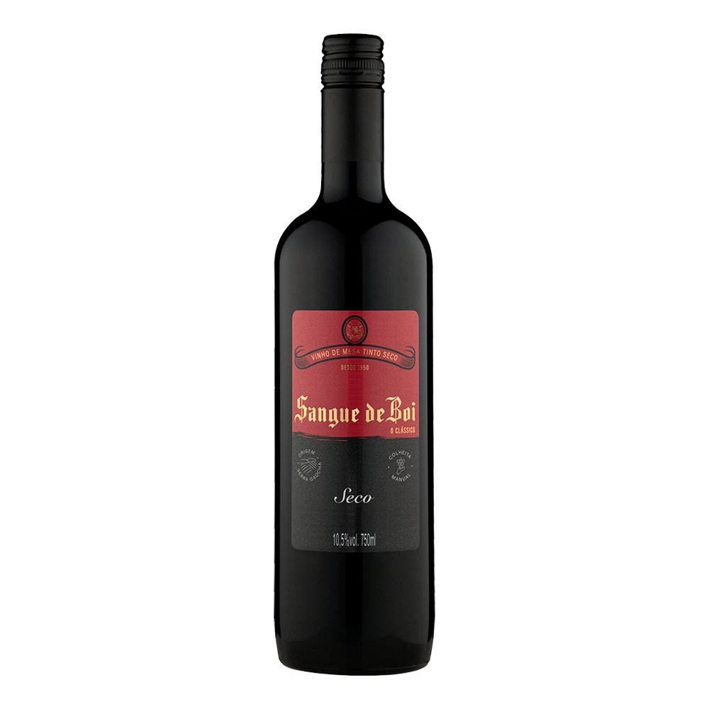 Vinho Sangue de Boi Blend Tinto Seco 750ml