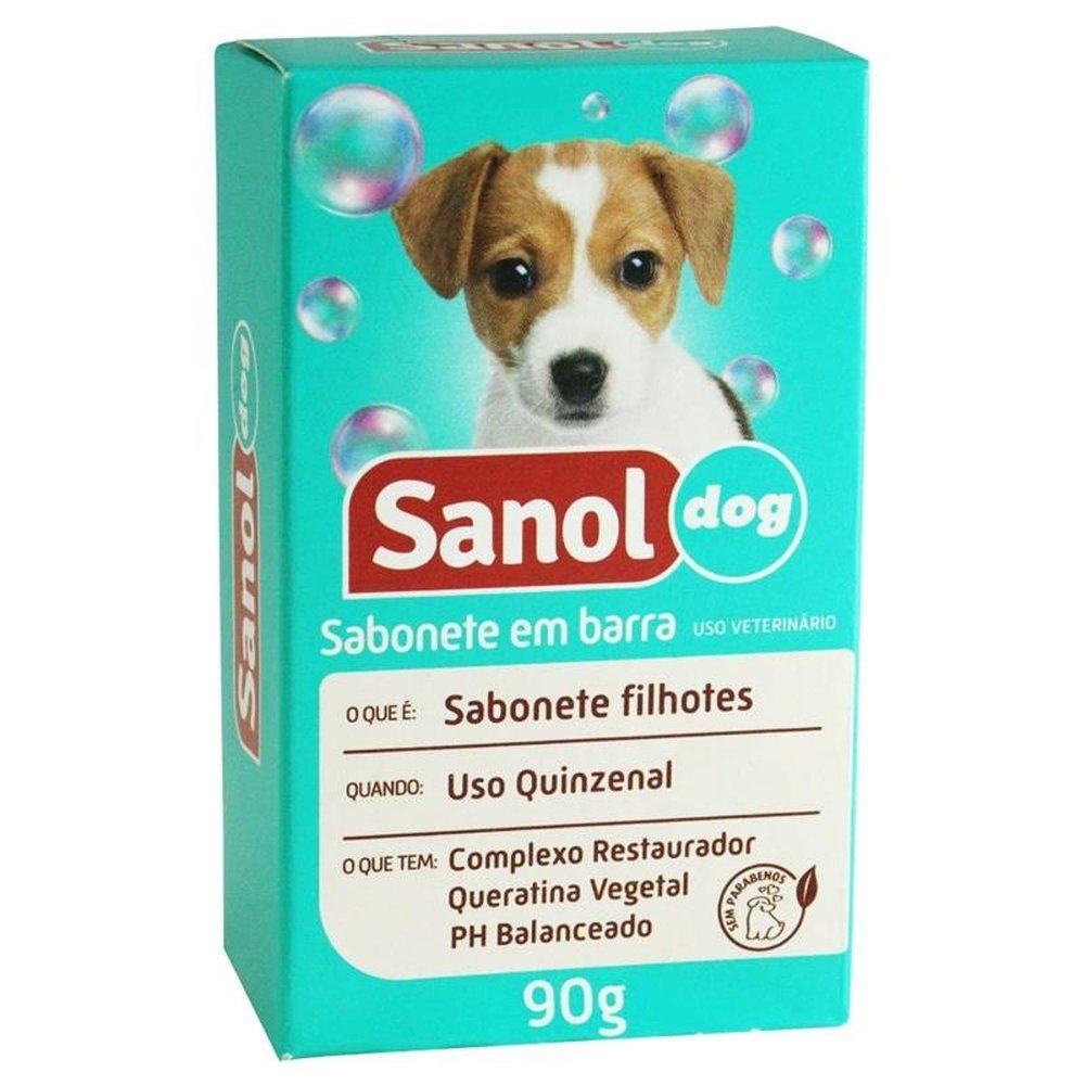 Sabonete Sanol Dog Filhotes 90g