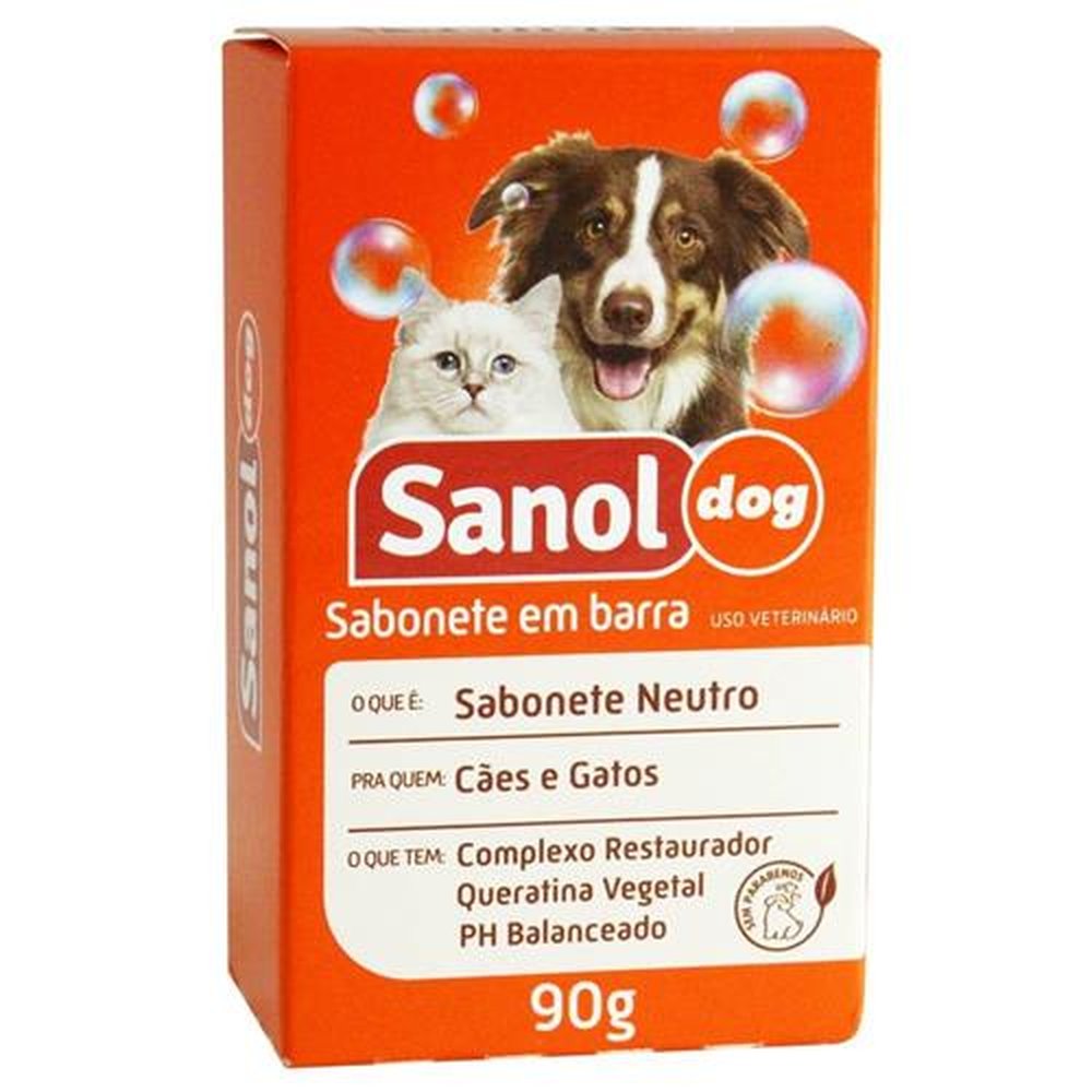 Sabonete Sanol Dog Neutro 90g