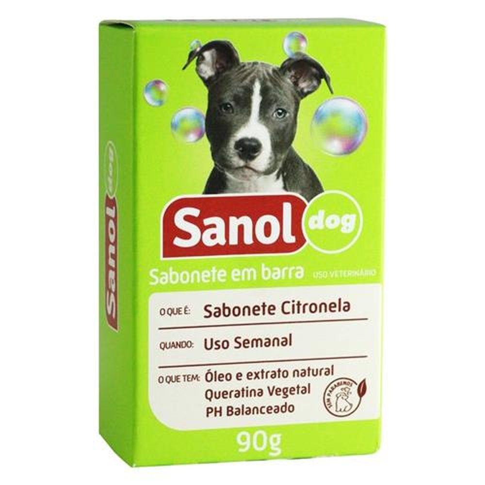 Sabonete Sanol Dog Citronela 90g