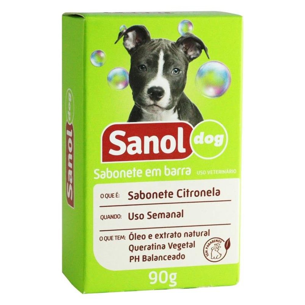 Sabonete Sanol Dog Citronela 90g