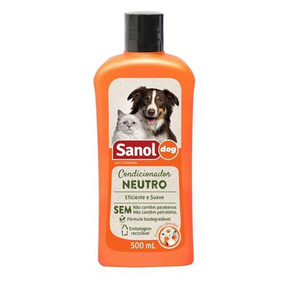 Condicionador Neutro Sanol Dog 500ml