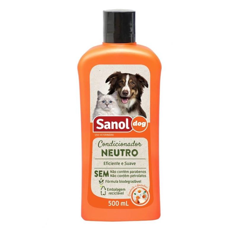 Condicionador Neutro Sanol Dog 500ml