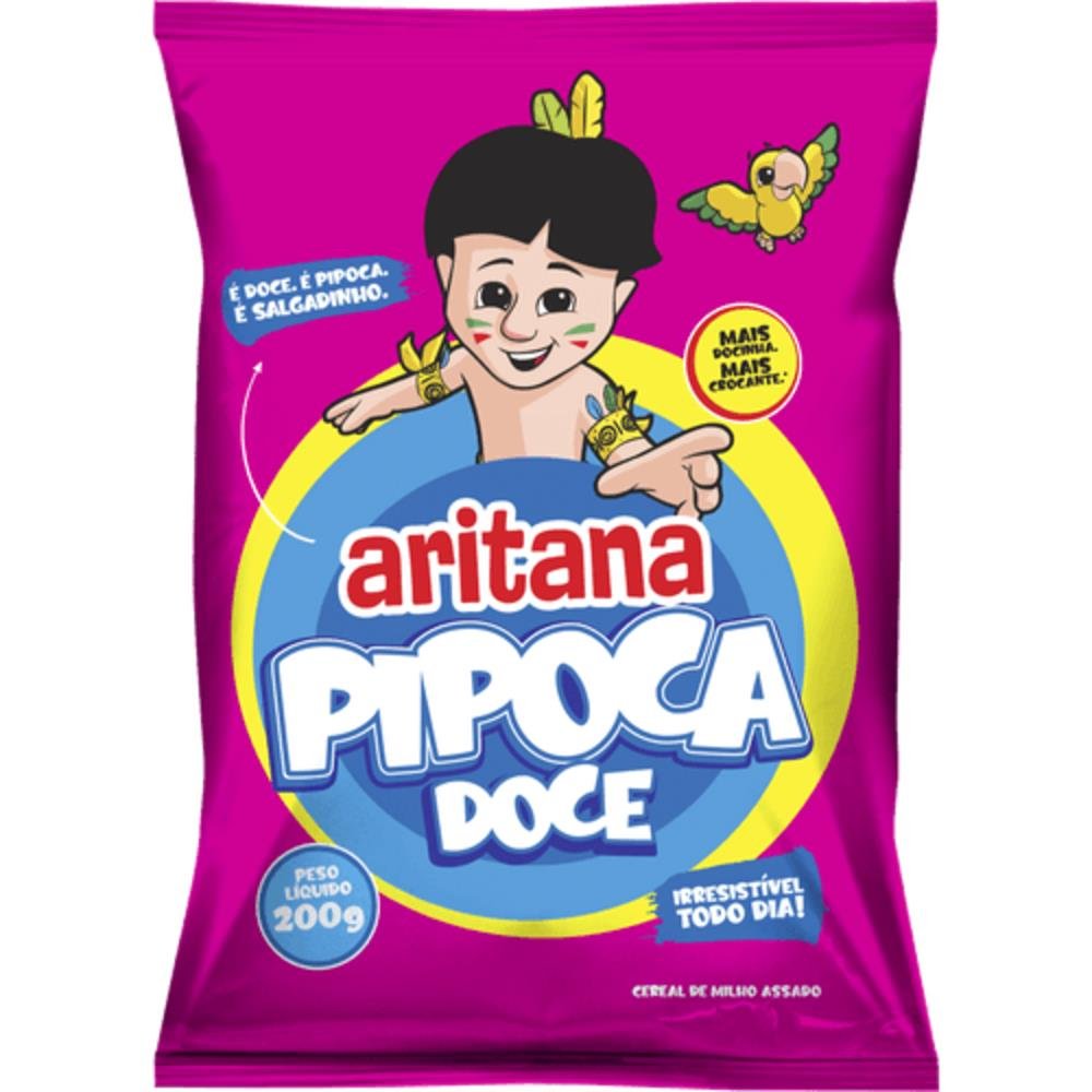 Pipoca Doce Aritana 200G
