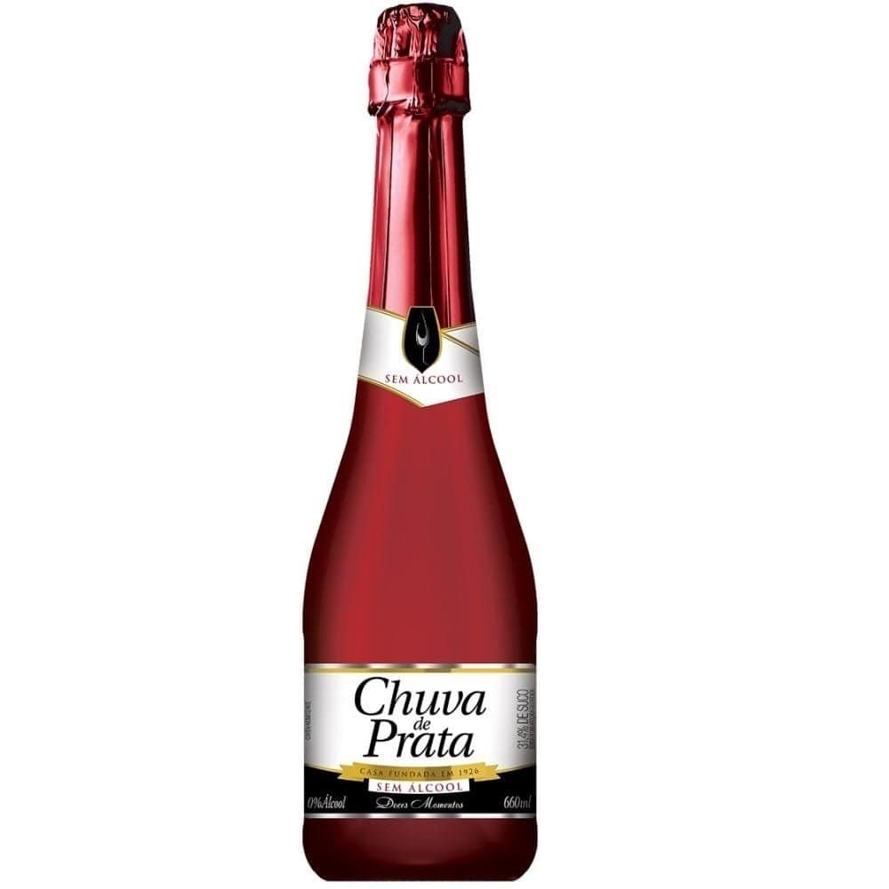 Espumante Chuva de Prata Rosé Sem Álcool 660ml