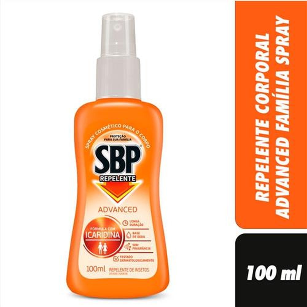 Repelente de Insetos SBP Advanced Spray 100ml