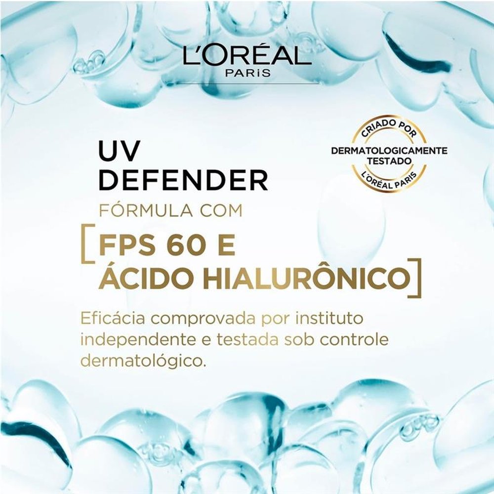 Protetor Solar Facial Loreal UV Defender Antioleosidade FPS60 40g