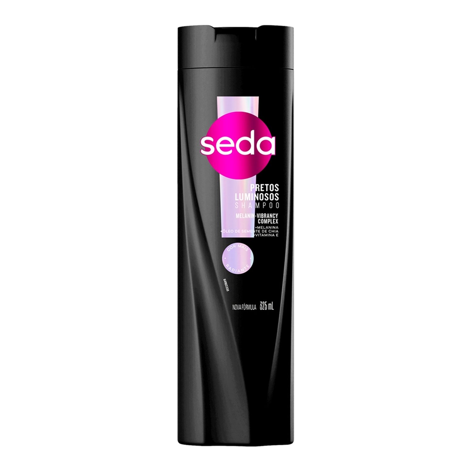 Shampoo Seda Cabelos Pretos Luminosos 325ml