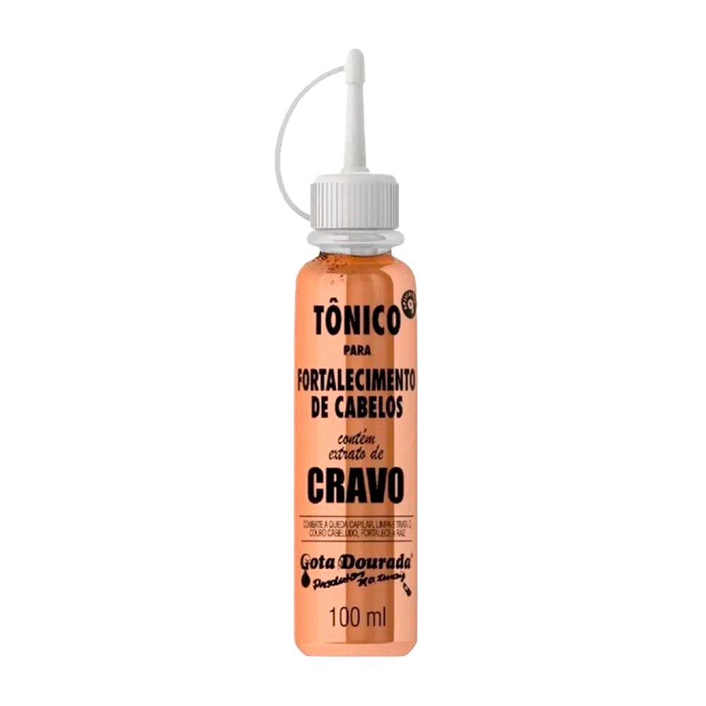 Tonico Capilar Gota Dourada Cravo 100ml