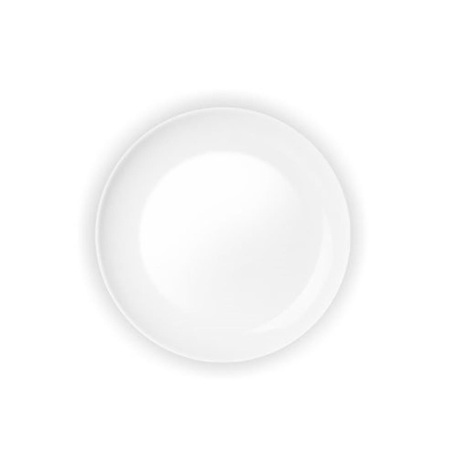 Prato Blanc Sobremesa Vidro 19Cm Opaline Nadir