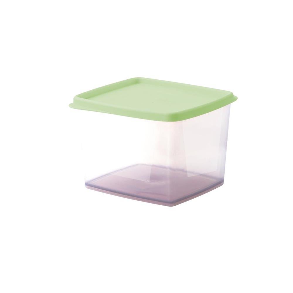 Pote Plástico 800mL Quadrado Alto Biovita Plasvale