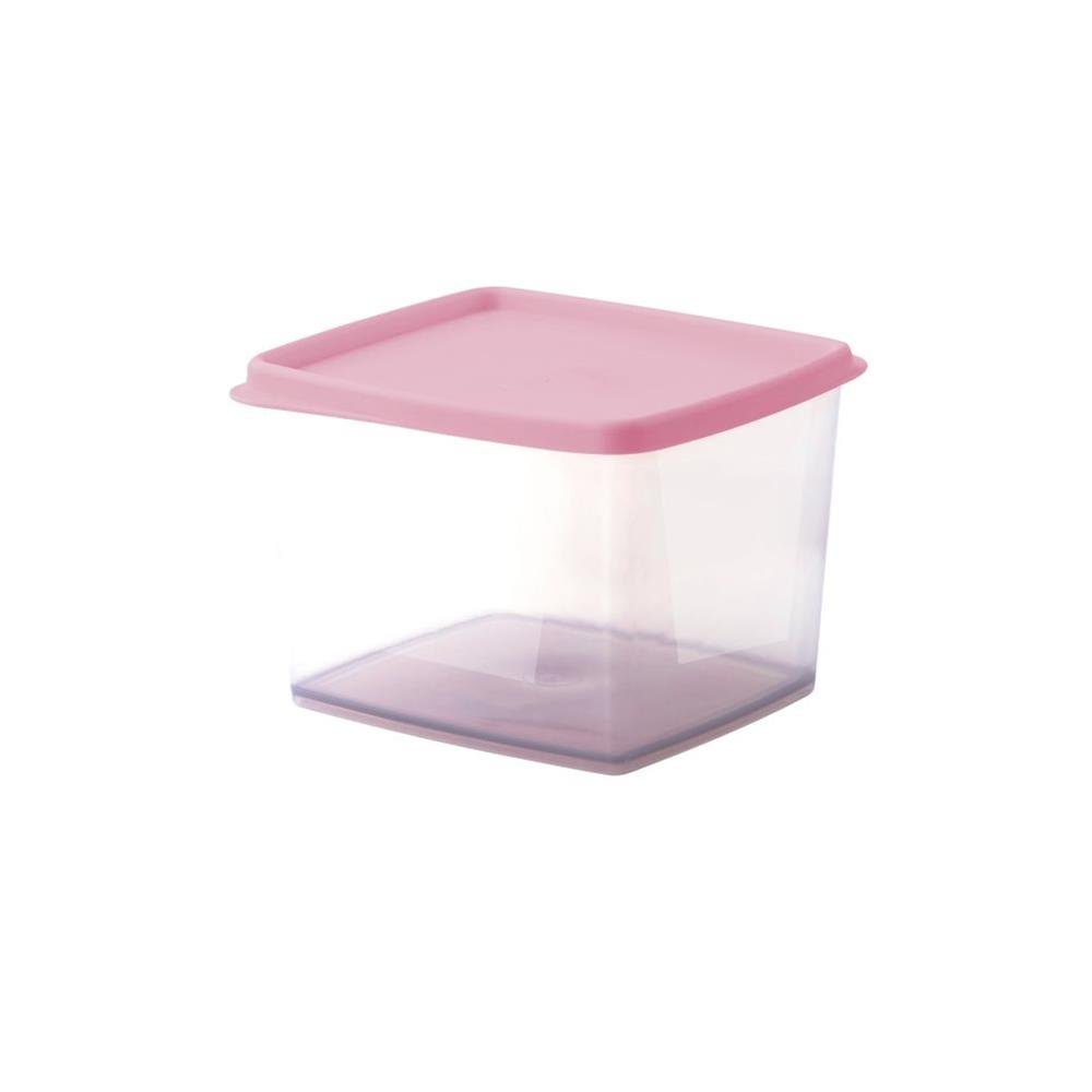 Pote Plástico 800mL Quadrado Alto Biovita Plasvale