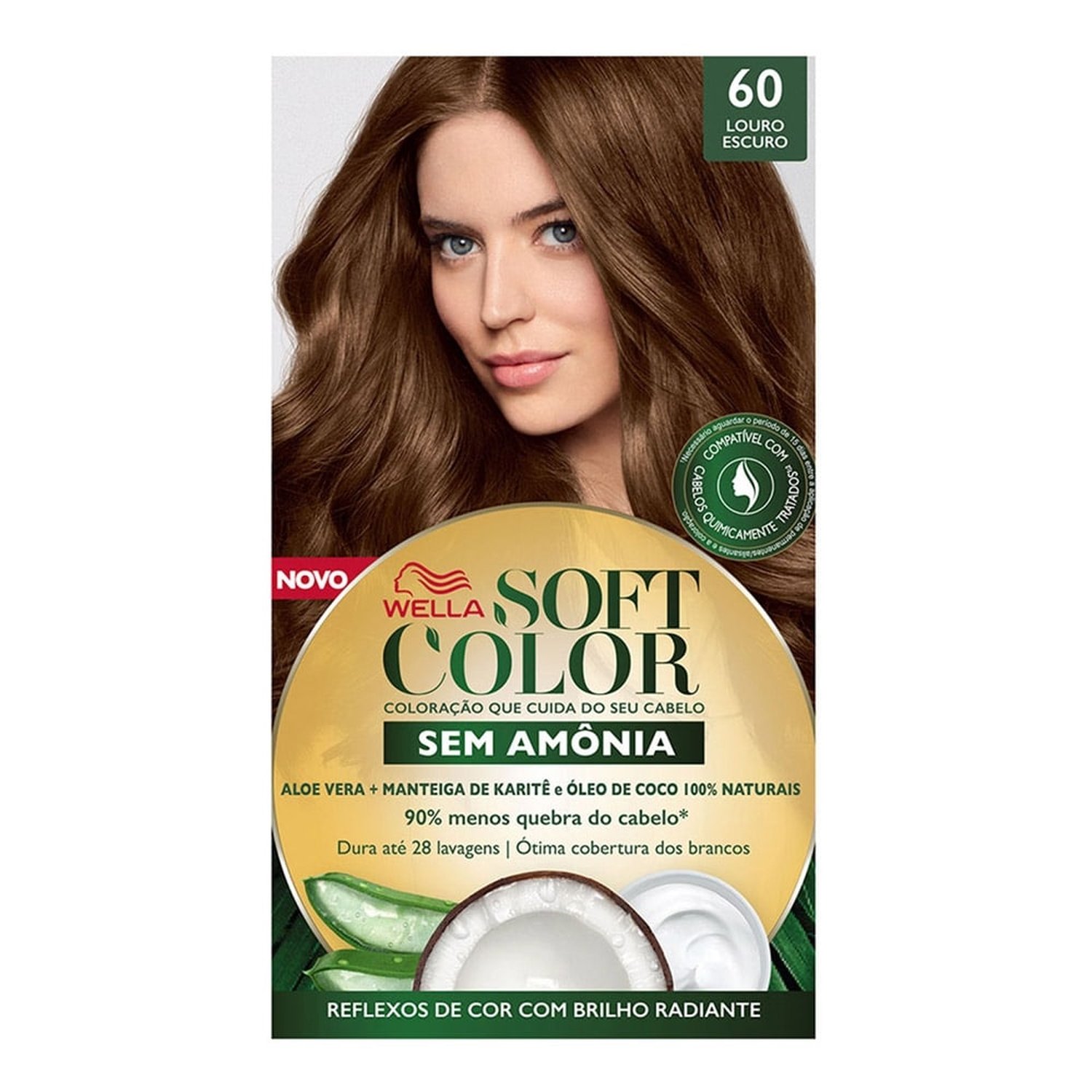 Tintura Soft Color 60 Louro Escuro 55g