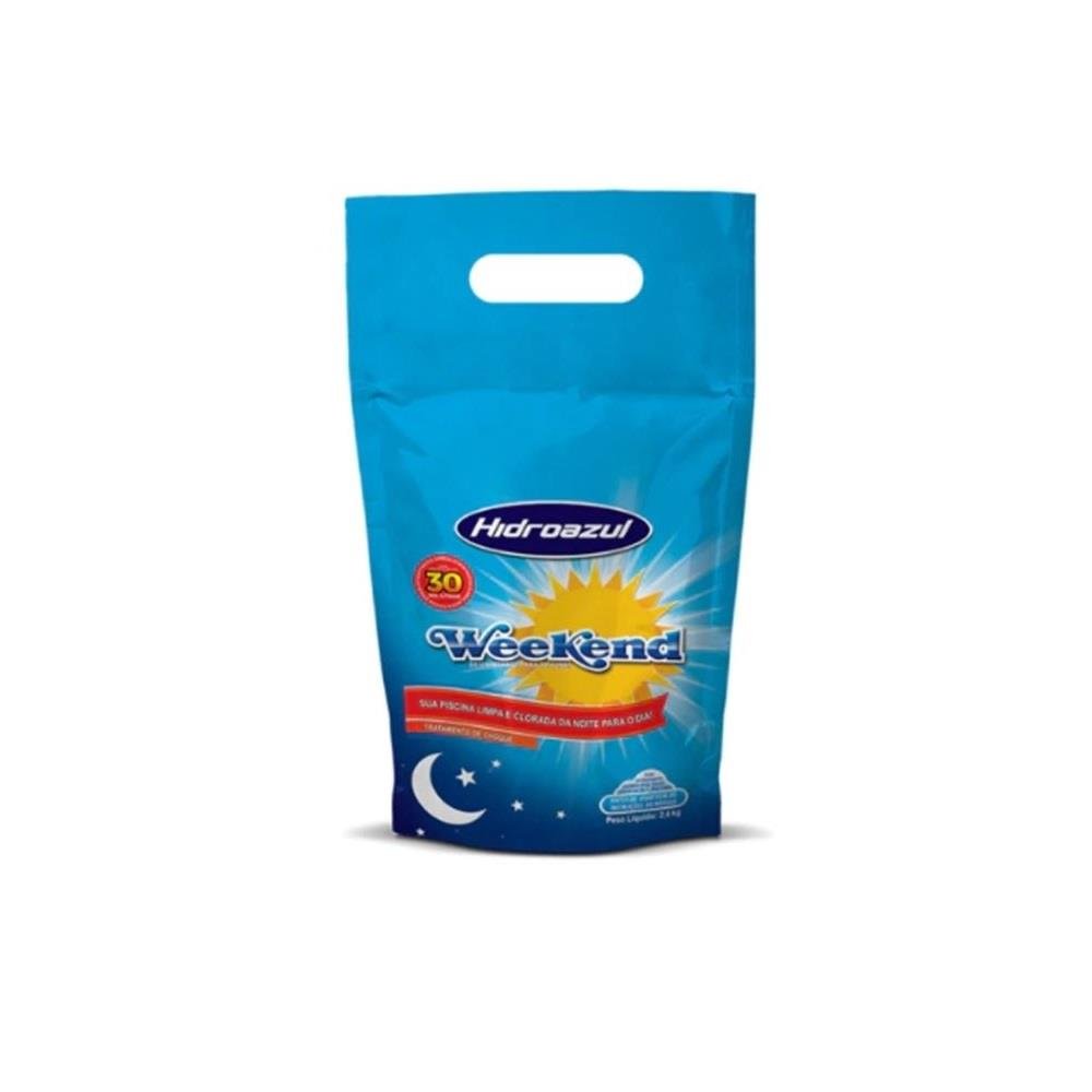 Desinfetante Para Piscina Hidroazul 4KG Weekend.