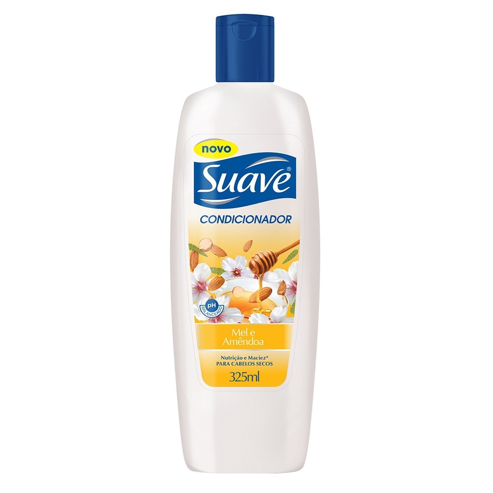 Condicionador Suave Mel e Amêndoa Cabelos Secos 325ml