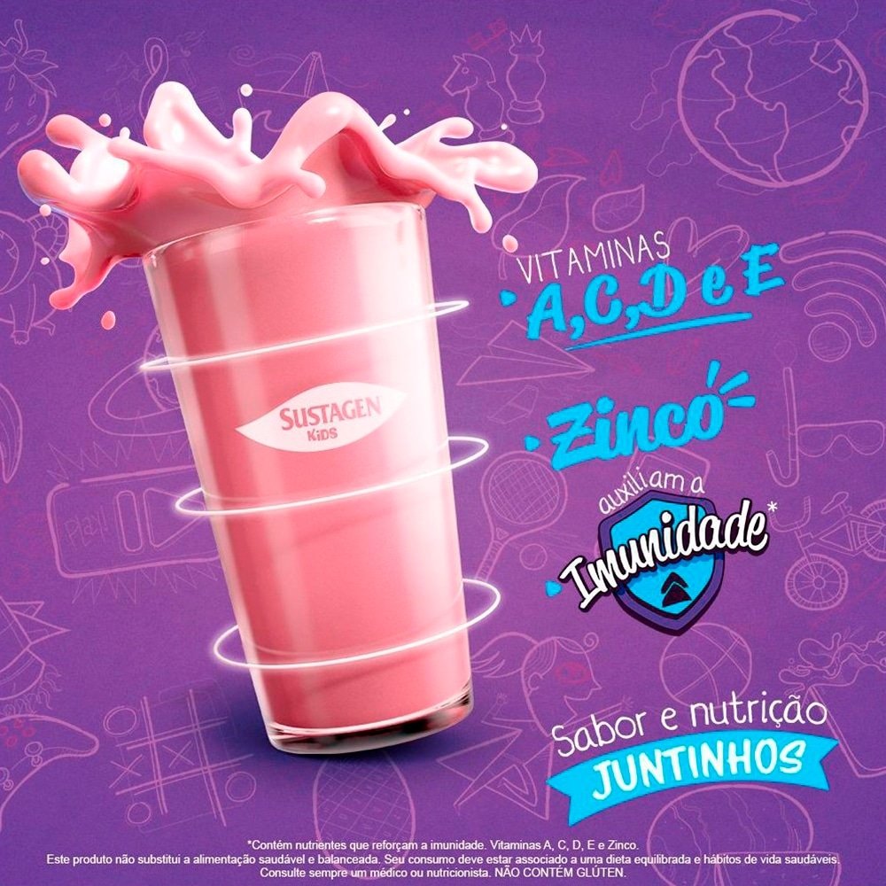 Sustagen Kids Morango 350g