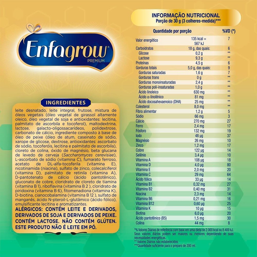 Leite em Pó Enfagrow 800g