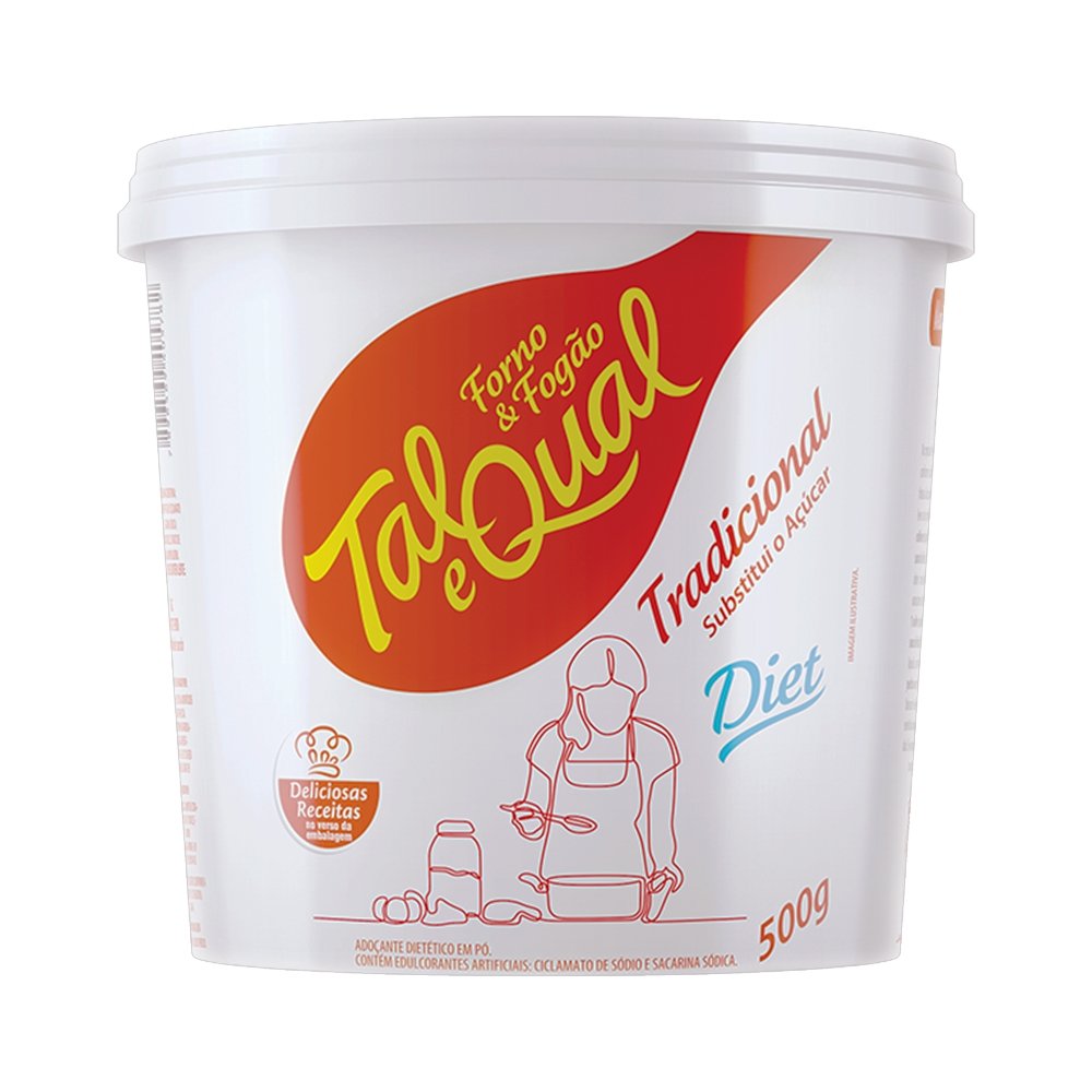 Adoçante Tal e Qual em Pó 500g