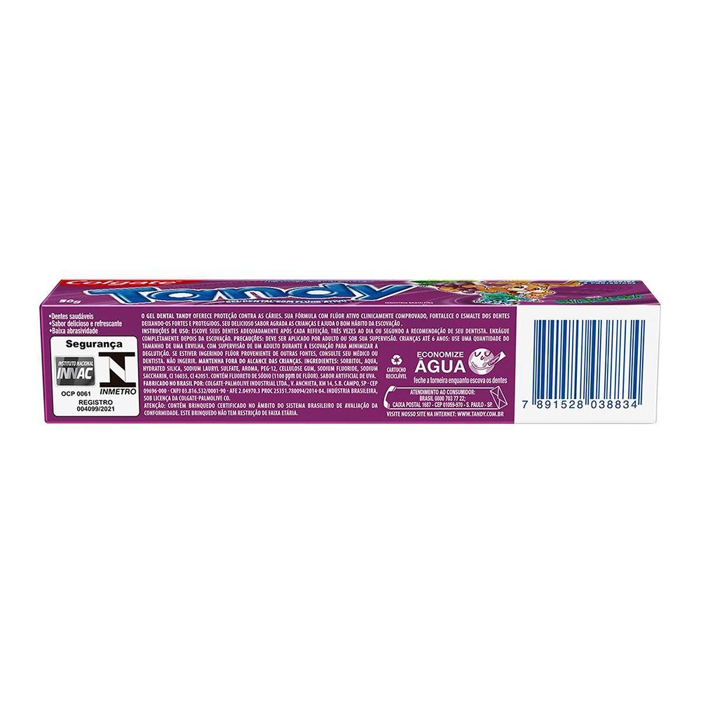 Creme Dental Tandy Uva Ventura 50g