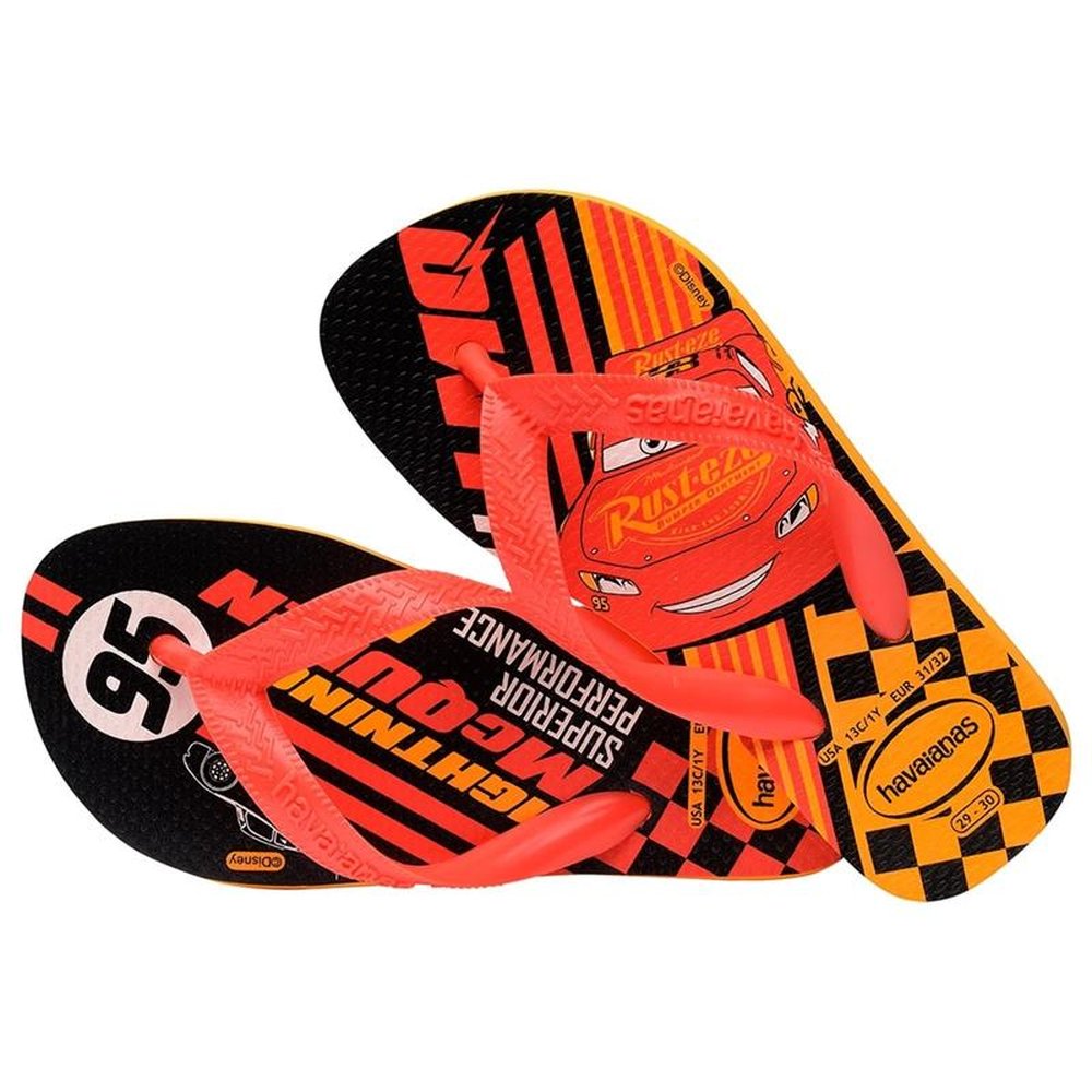 Havaianas Kids Cars Laranja Citrus 29/0