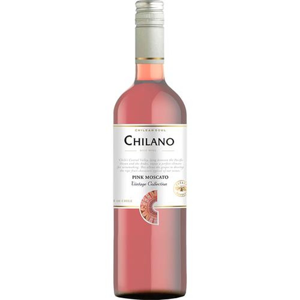 Vinho Chileno Chilano Pink Moscato Rose 750ml
