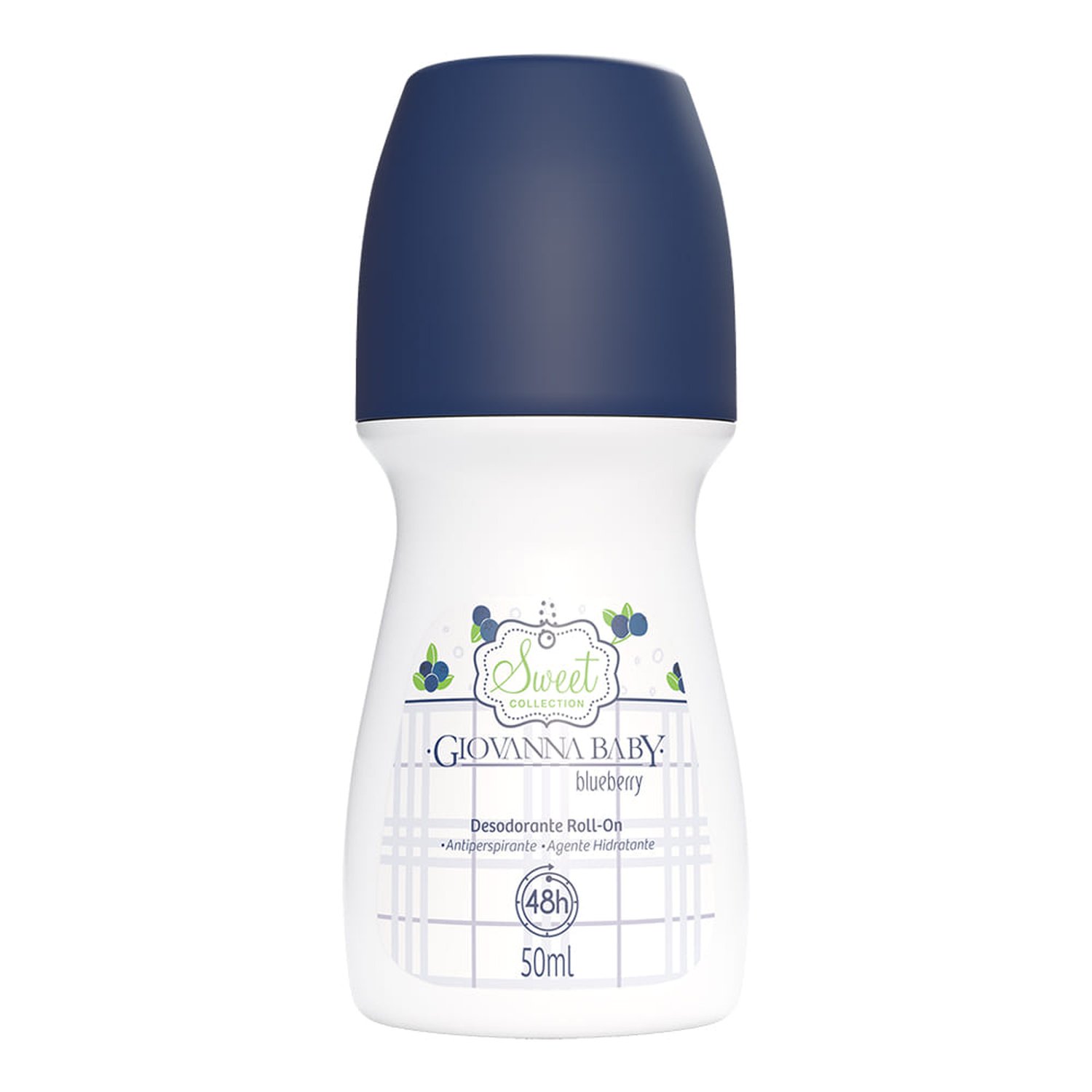 Desodorante Giovanna Baby Roll-On 50Ml Blueberry