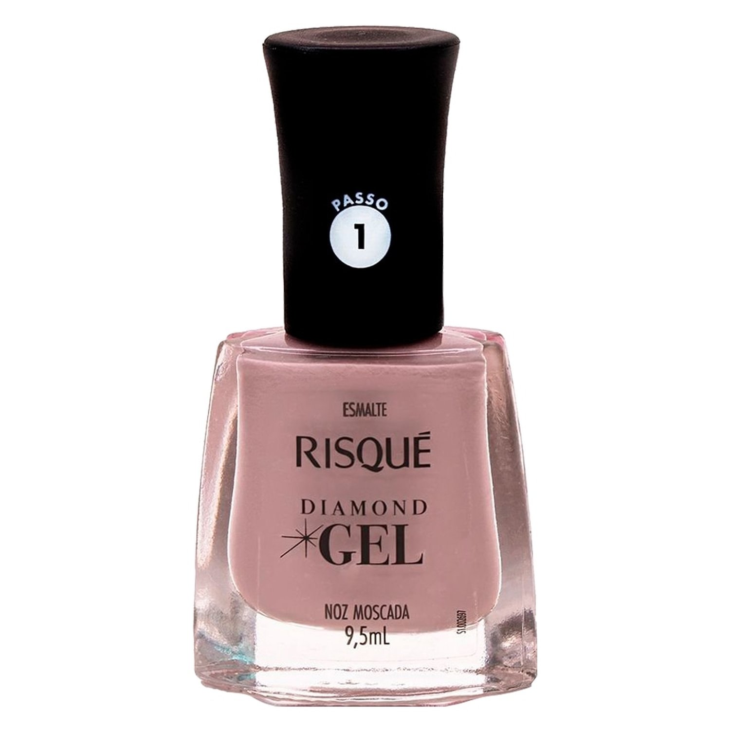 Esmalte Risqué Diamond Gel Cremoso Noz Moscada Avulso 9,5ml