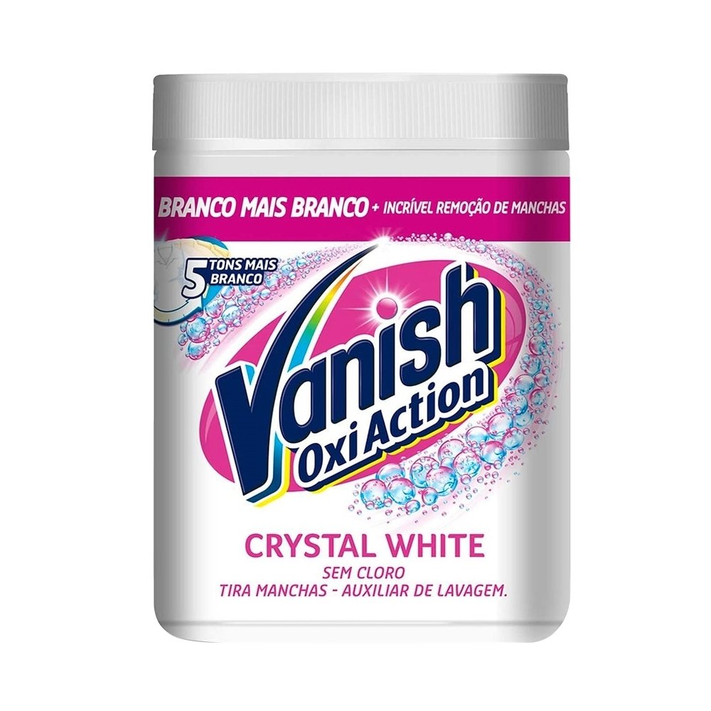 Alvejante Vanish Cristal White Sem Cloro 450g