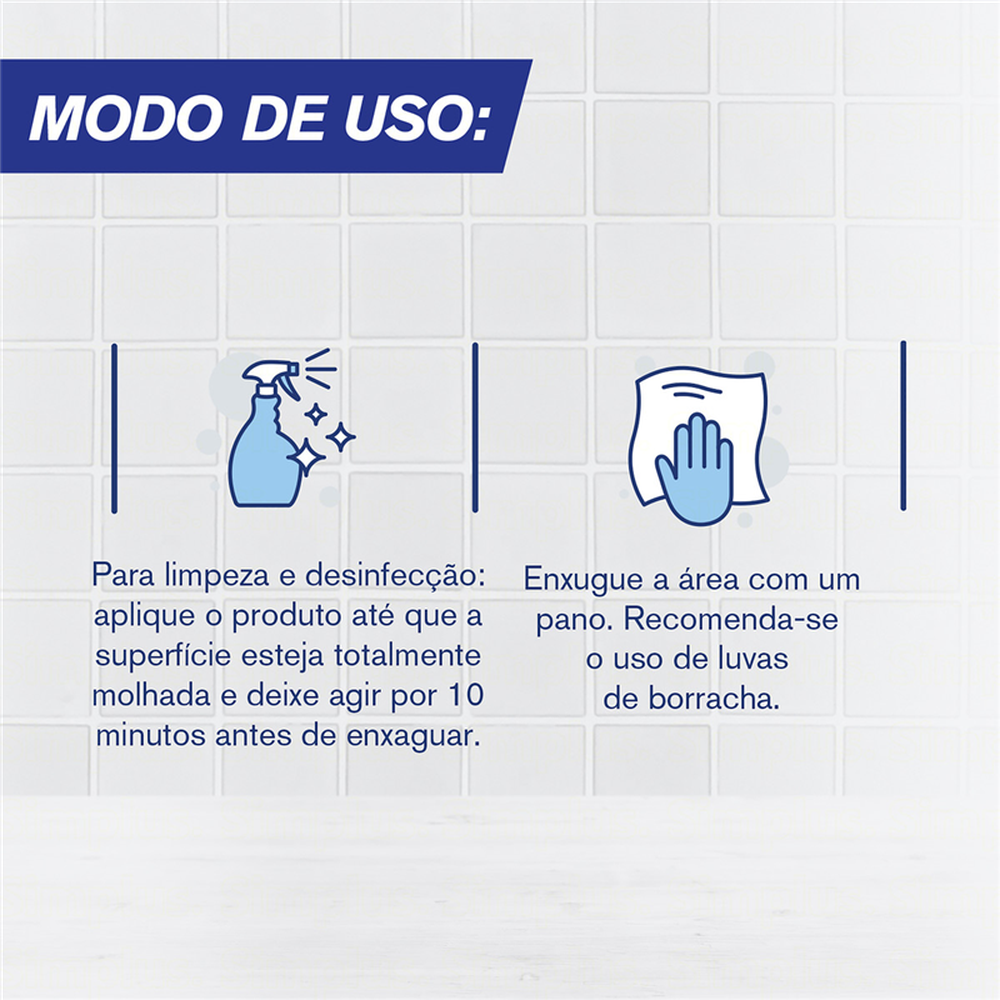 Veja Banheiro X14 Tira Limo Gatilho 500ML 30%Off-Unidade/1
