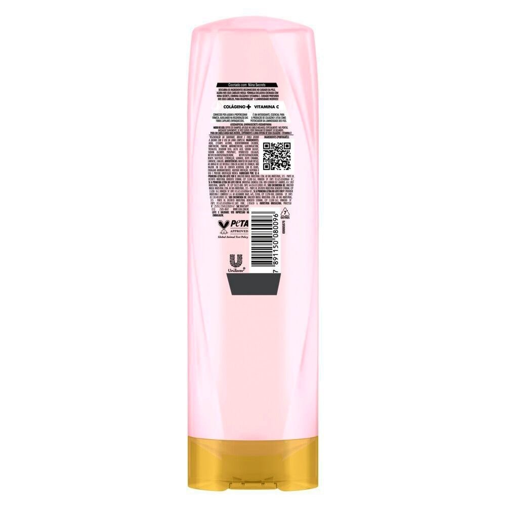 Condicionador Seda Colágeno e Vitamina C By Niina Secrets 325ml