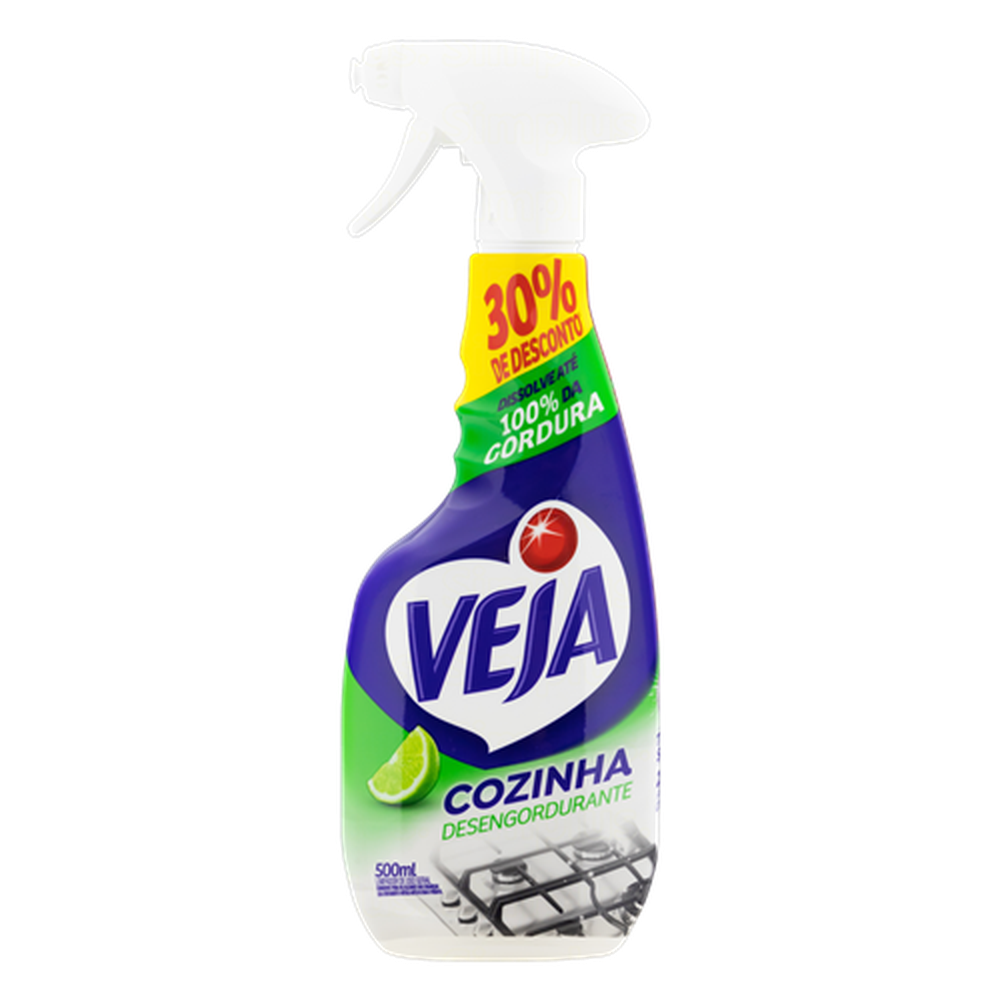 Veja Cozinha Desengordurante Limao Gatilho 500ML 30%Off-Unidade/1