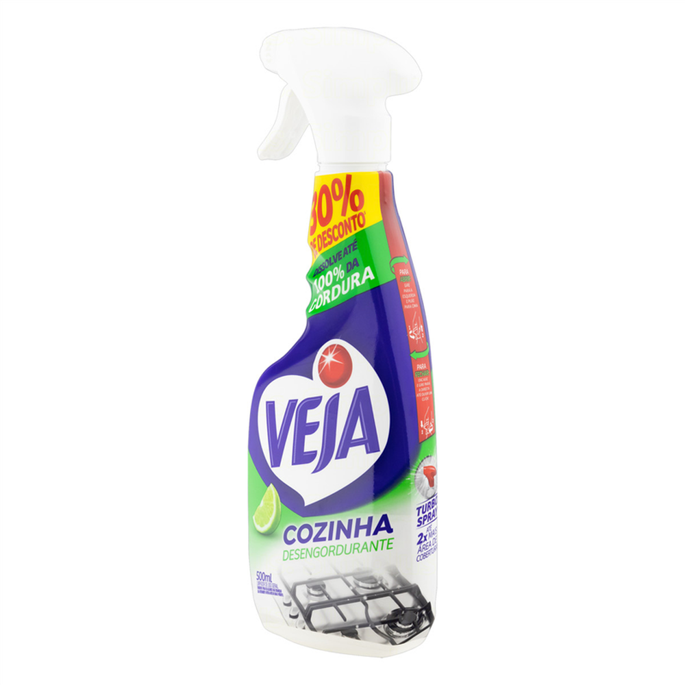 Veja Cozinha Desengordurante Limao Gatilho 500ML 30%Off-Unidade/1