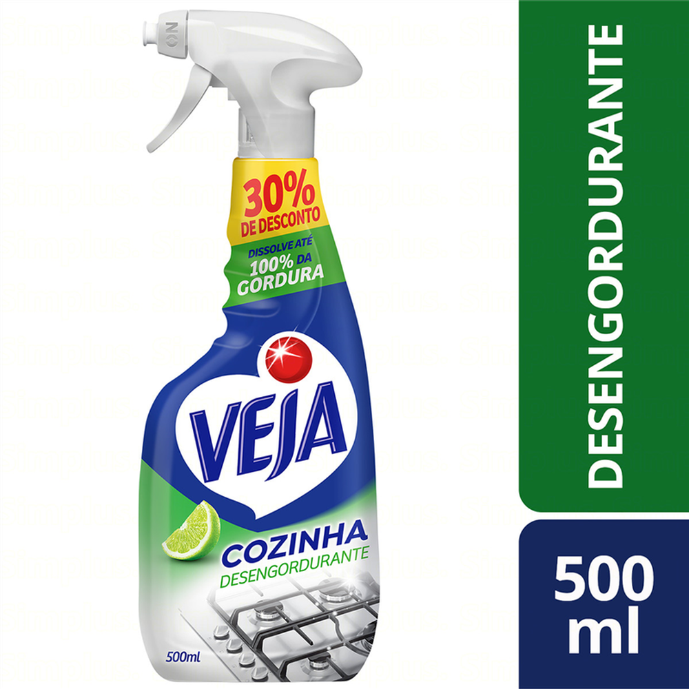 Veja Cozinha Desengordurante Limao Gatilho 500ML 30%Off-Unidade/1