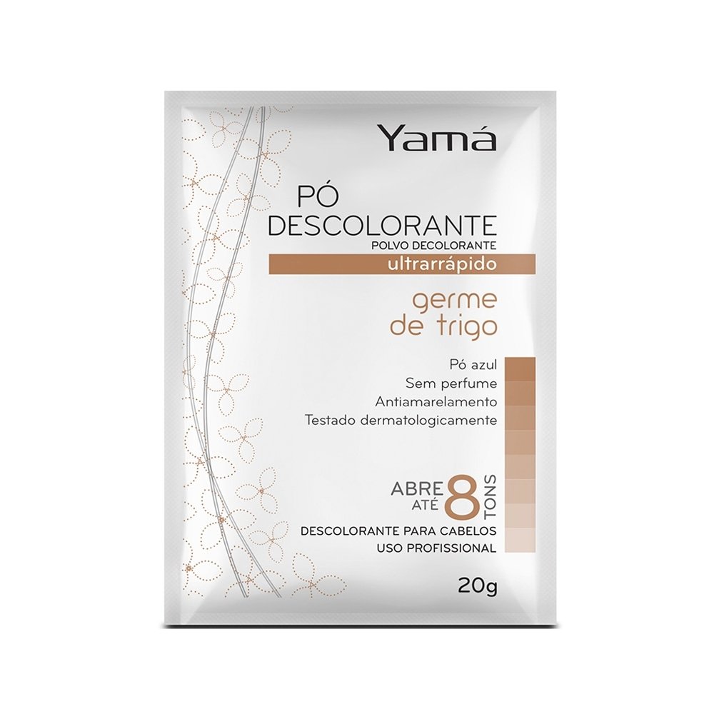 Descolorante Pó Germe Trigo Yamá 20g