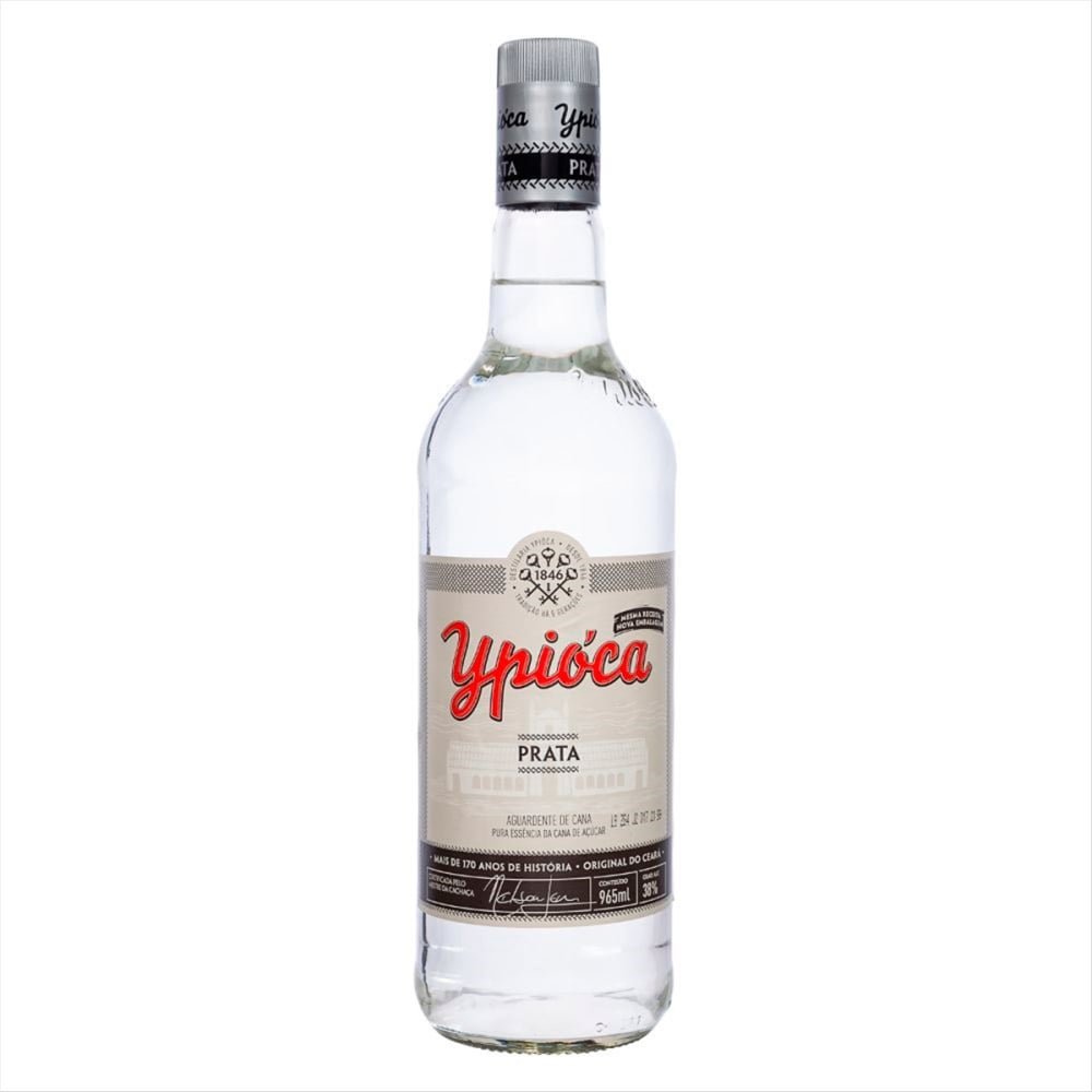 Cachaça Ypióca Conta Gota Prata 965ml