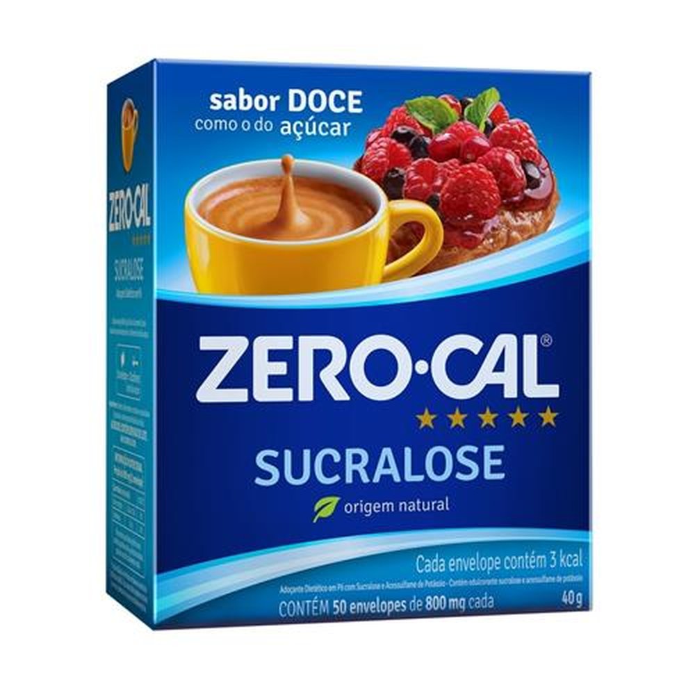 Adoçante Zero-Cal Sucralose em Pó 0,8g
