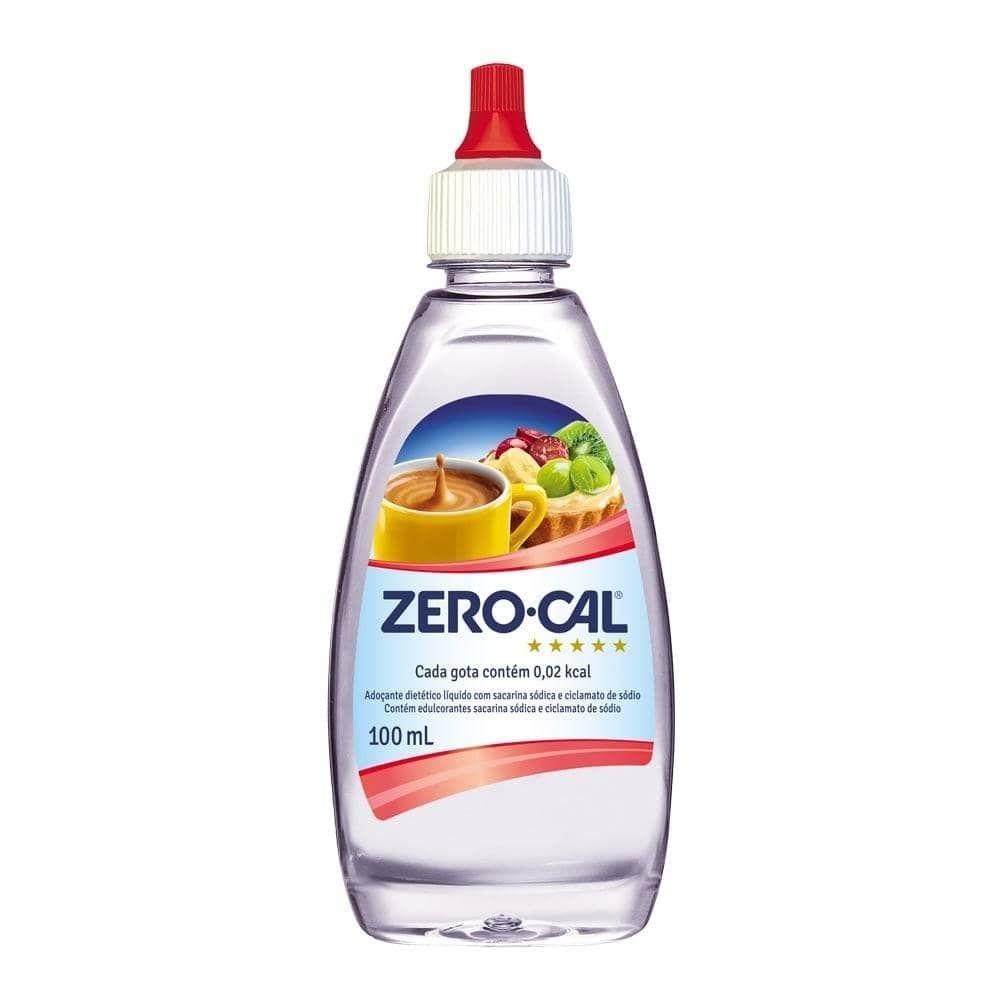 Adoçante Zero-Cal Sacarina Líquido 100ml