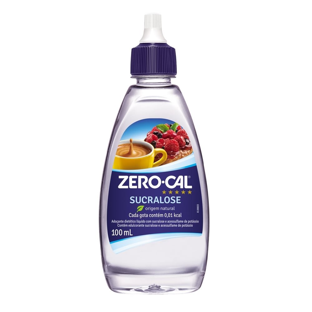 Adoçante Zero-Cal Sucralose Líquido 100ml