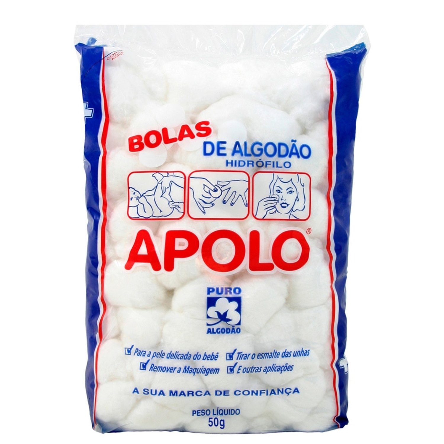 ALGODAO APOLO BOLAS 50G EF