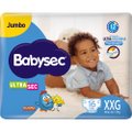 Fralda Babysec Jumbo Xxg Com 16 Unidades
