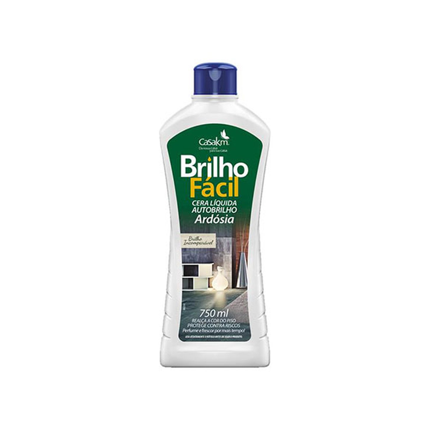 Cera Brilho Fácil Ardósia 750Ml