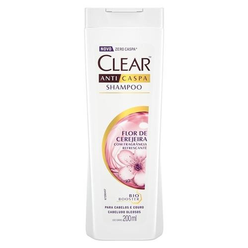 Shampoo Clear Anticaspa Flor De Cerejeira Women 200ml
