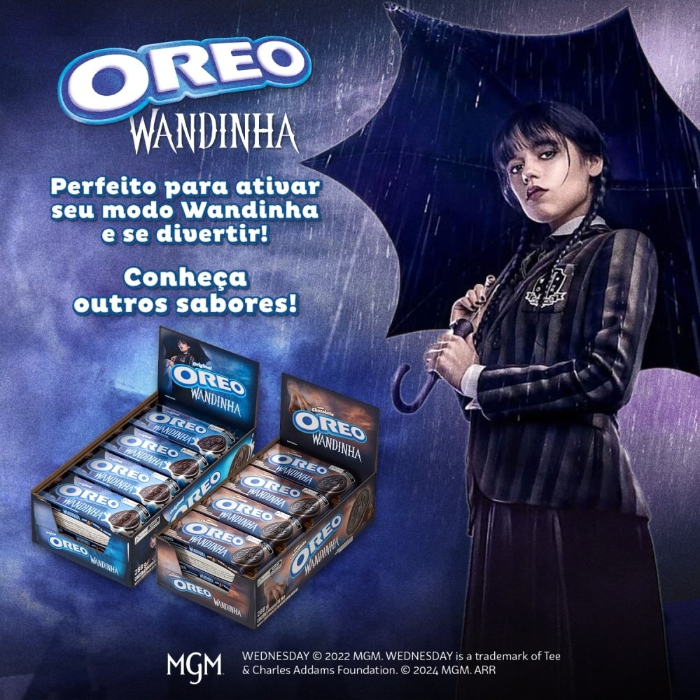 Biscoito Recheado Chocolate Oreo 36g