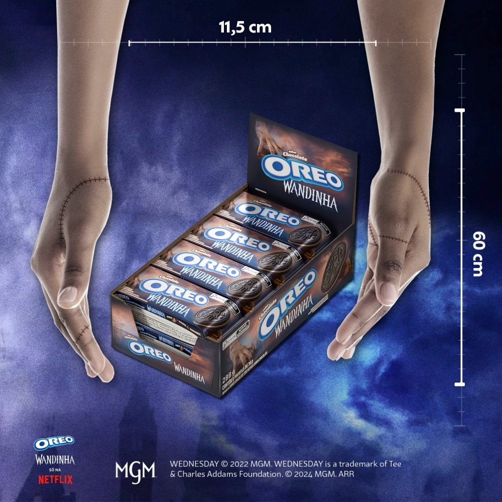 Biscoito Recheado Chocolate Oreo 36g