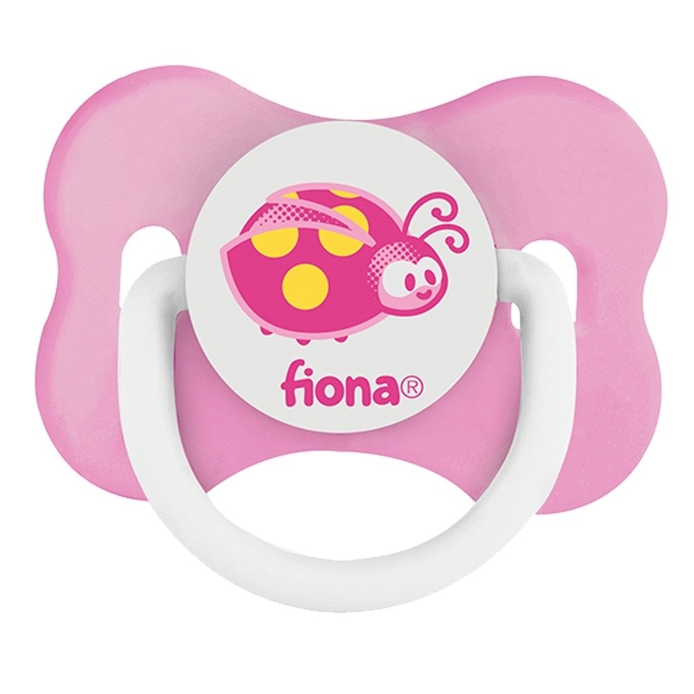 Chupeta de Silicone Fiona Desenhos Ortodôntico Tamanho 2 Rosa
